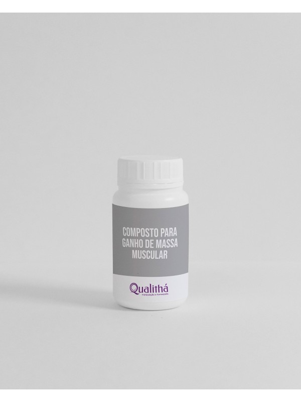 Composto para Ganho de Massa Muscular - 60 Cápsulas