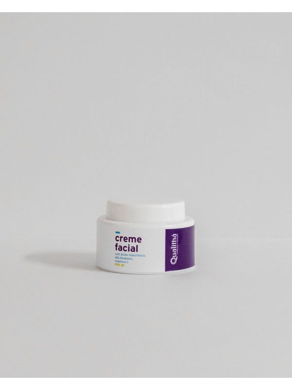 Creme Facial Hidratante com FPS 30 - 30 g